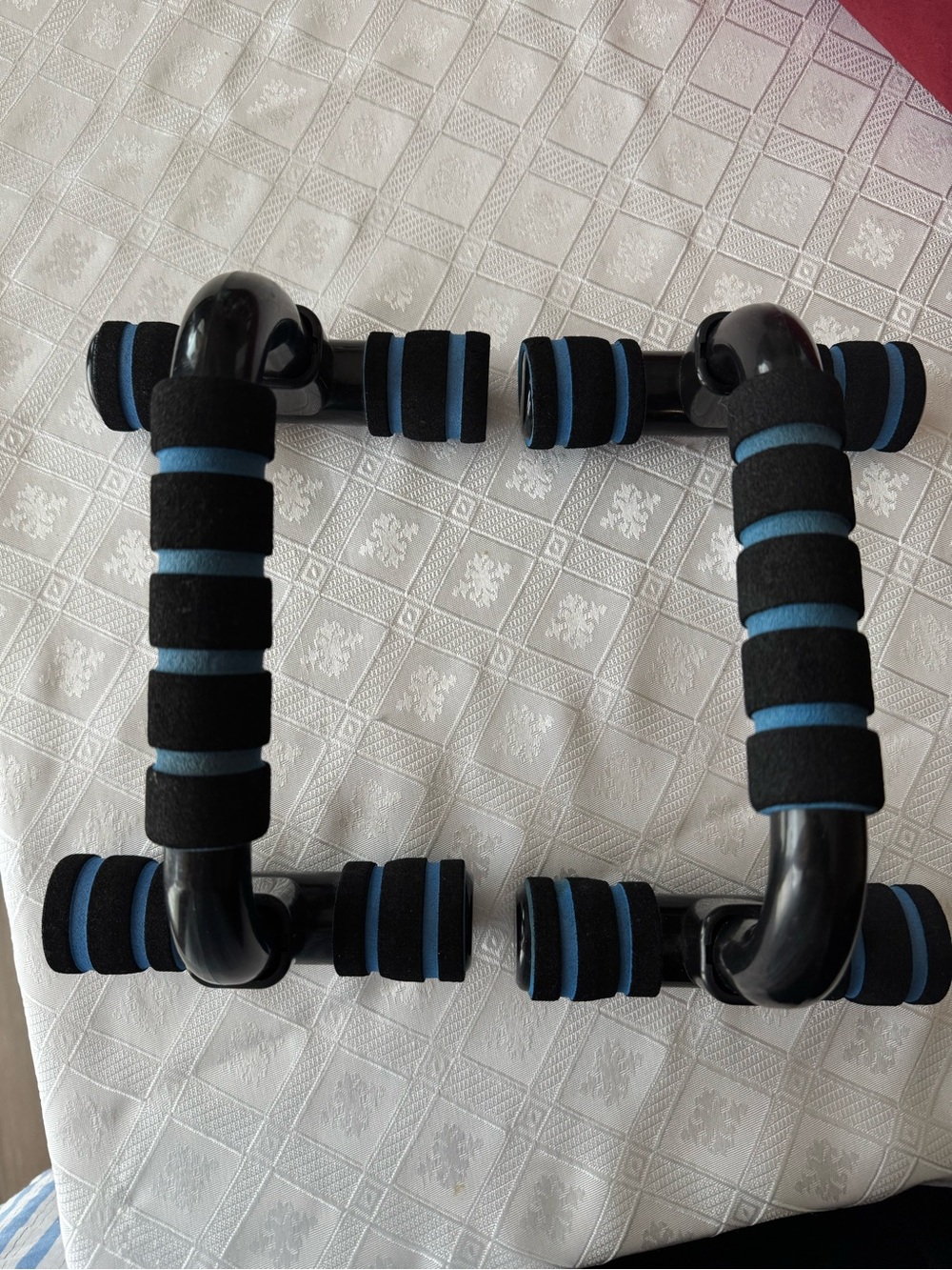 Everlast Push-Up Bars in Black and Blue